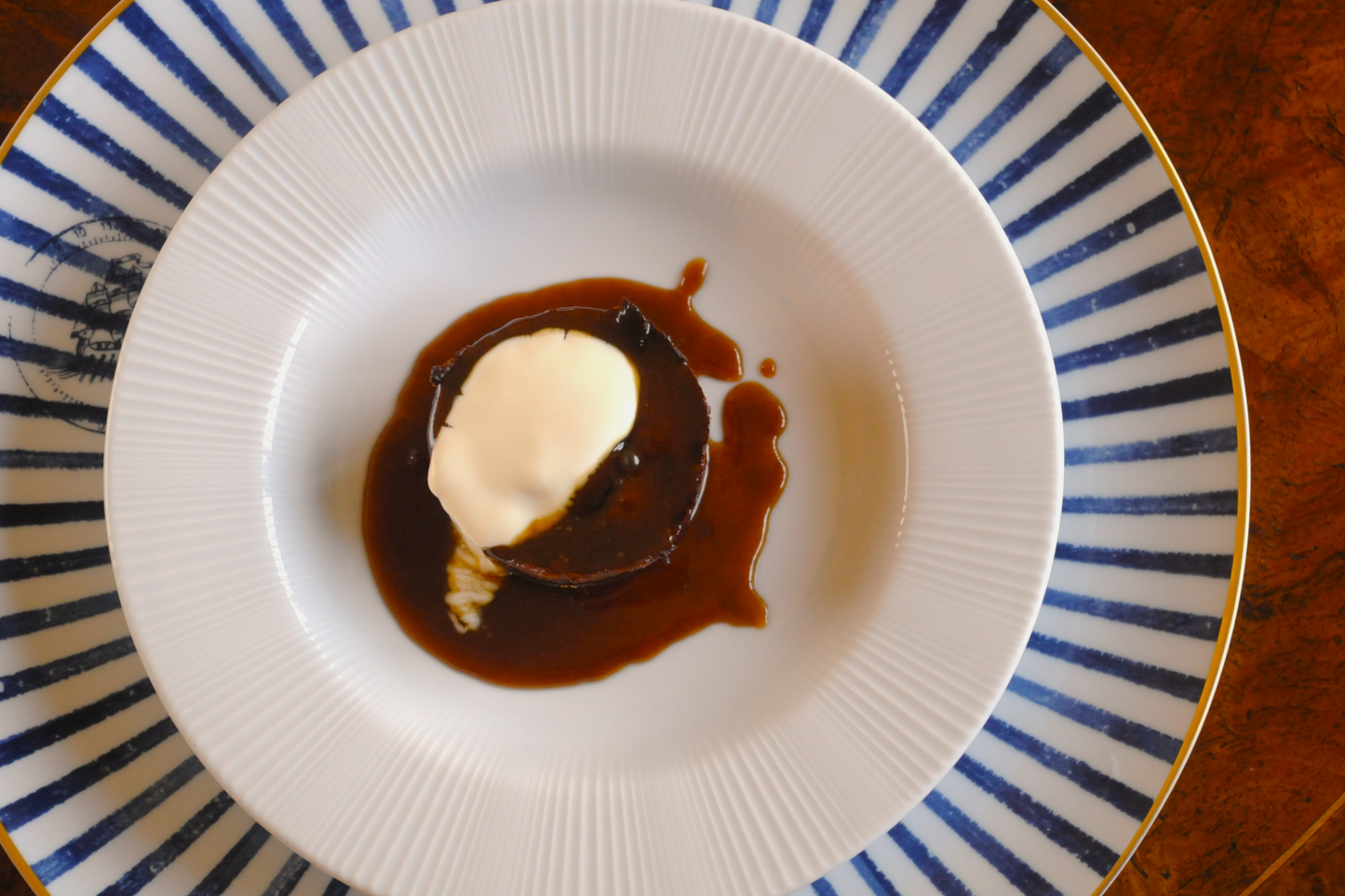 Clementine & Almond Sticky Pudding with Talisker Butterscotch Sauce