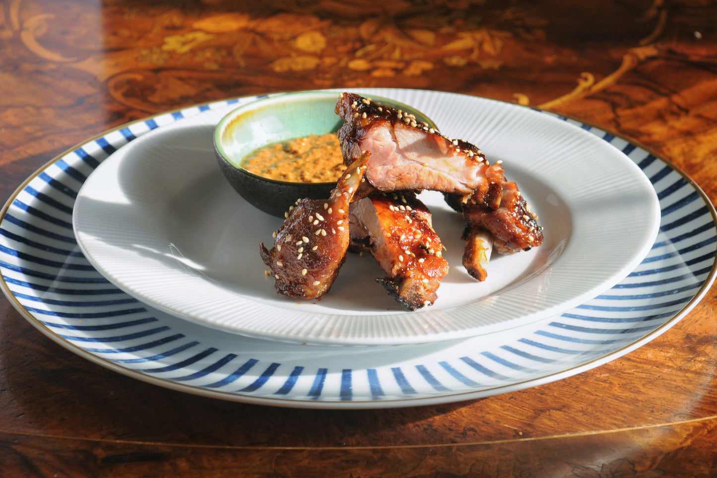 Tamarind Glazed Pork Ribs with Malay Satay Sauce — BBQ Ready